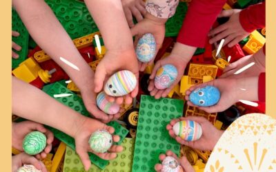 Wielkanocny Jajo-Robot 3000 z klocków LEGO®